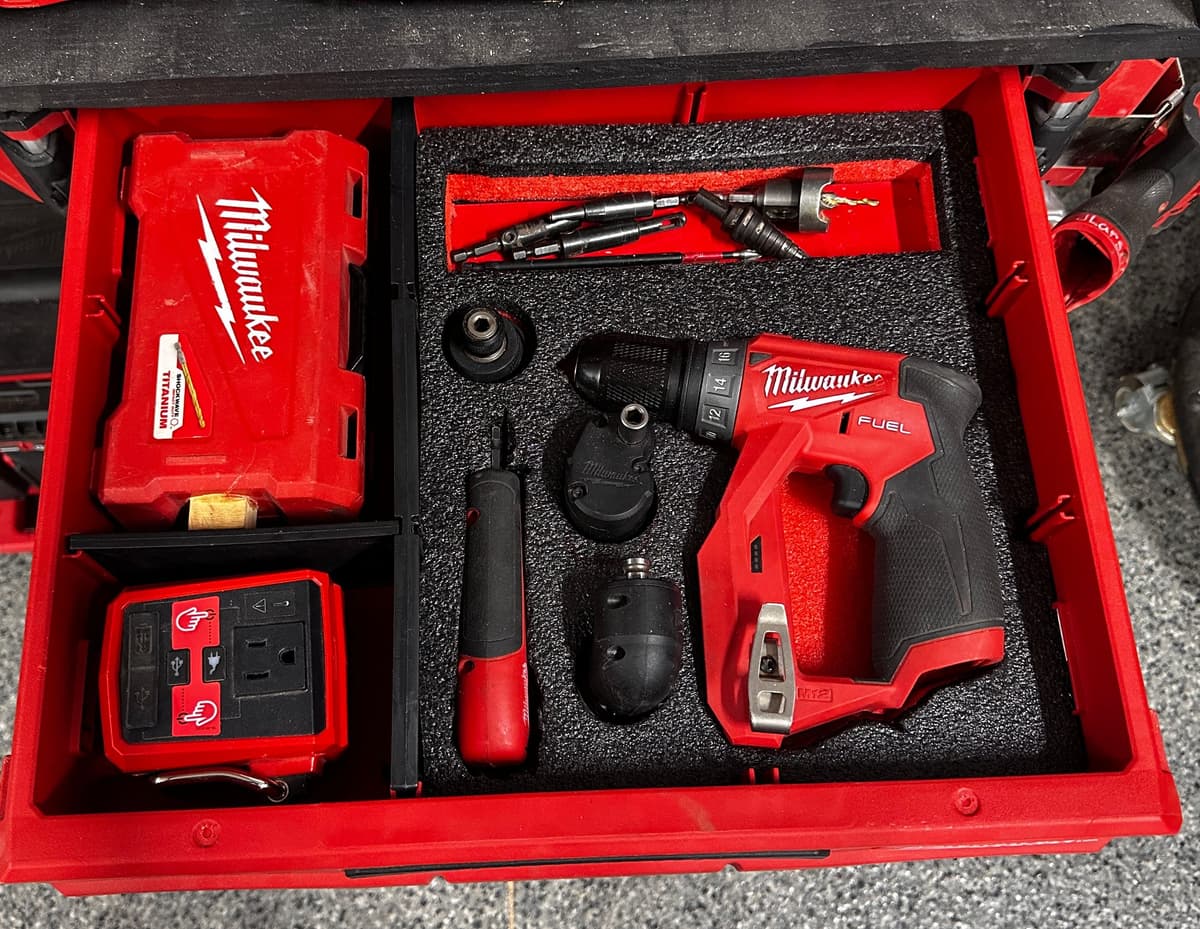 Foam Template — M12 Install Driver